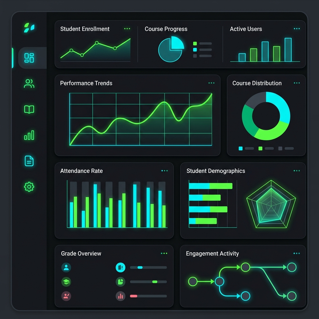 EduManage Dashboard Interface
